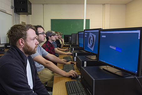 Computer-Integrated Machining Students