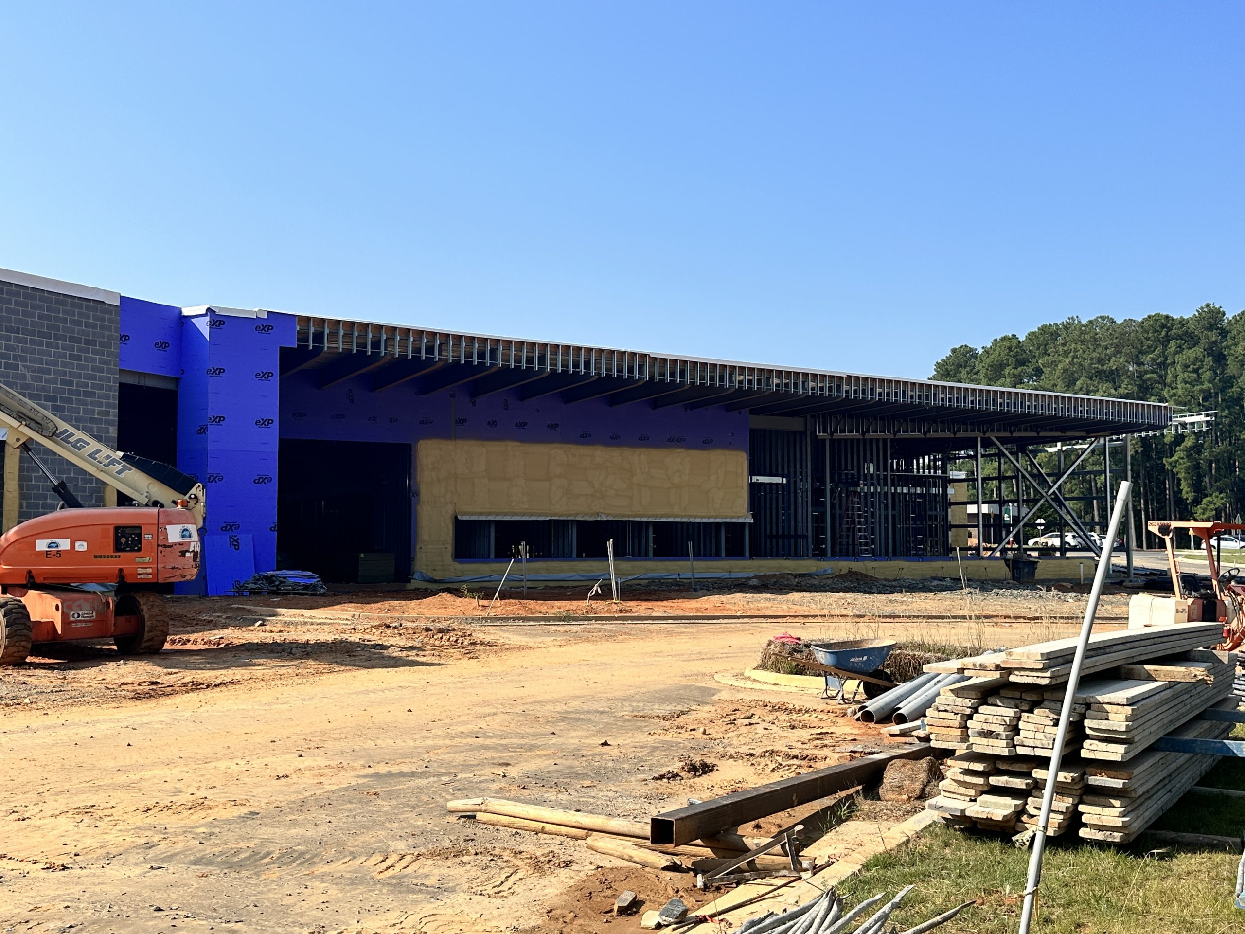 View of Main Entrance Into the Building, 7/26/2023.