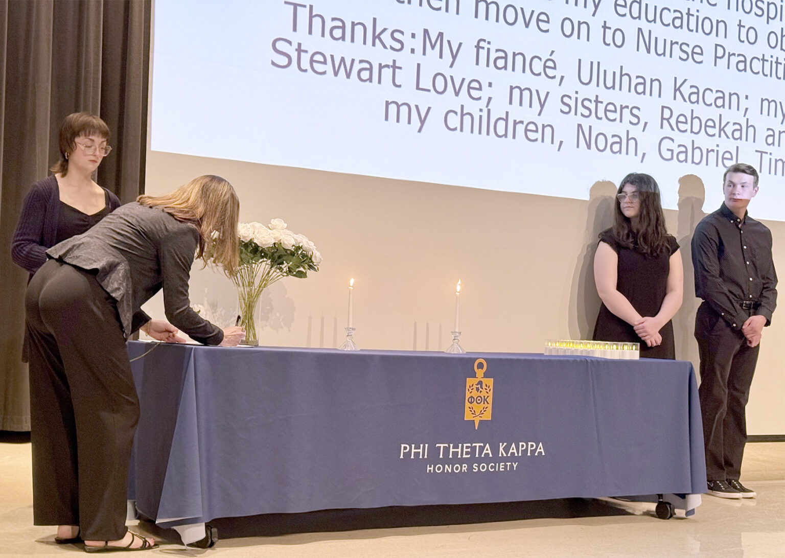 RCC inducts 45 into Honor Society - Rockingham Community College