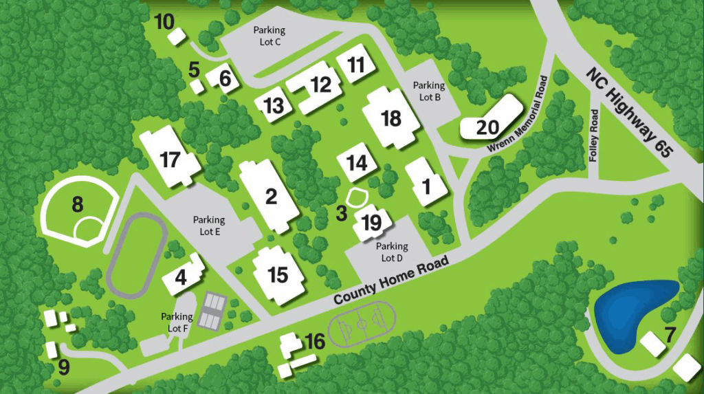 RCC Campus Map