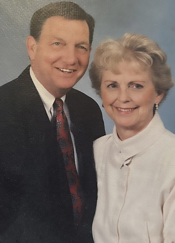 Portrait of a married couple.